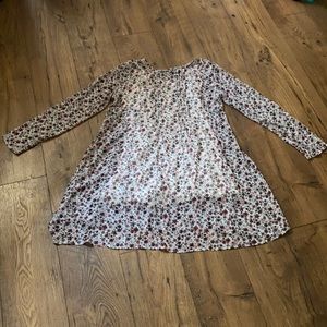 Abercrombie & Fitch Floral Mini Dress - Red and White